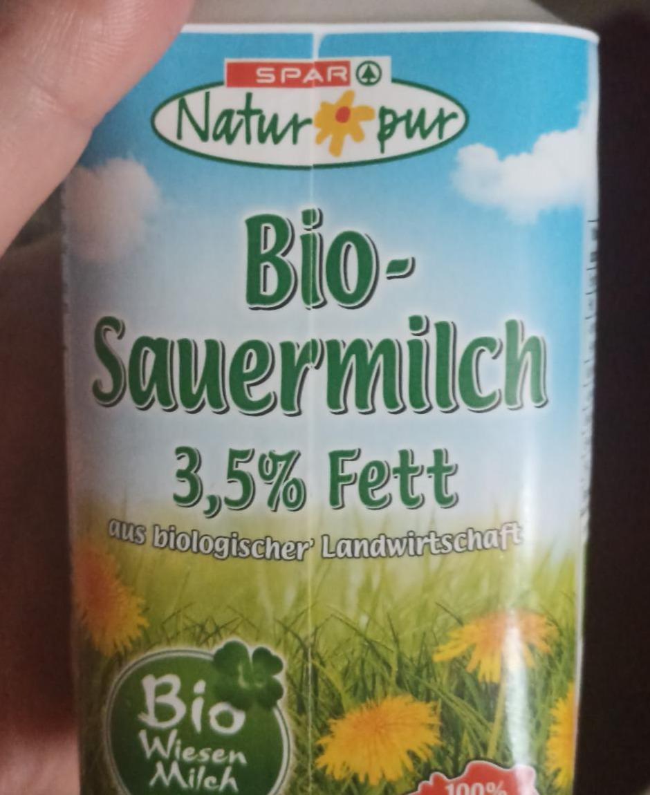 Fotografie - Bio-Sauermilch 3,5% Fett Spar Natur pur