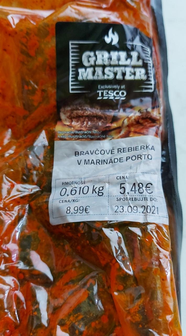 Fotografie - Bravcove rebierka v marinade Porto