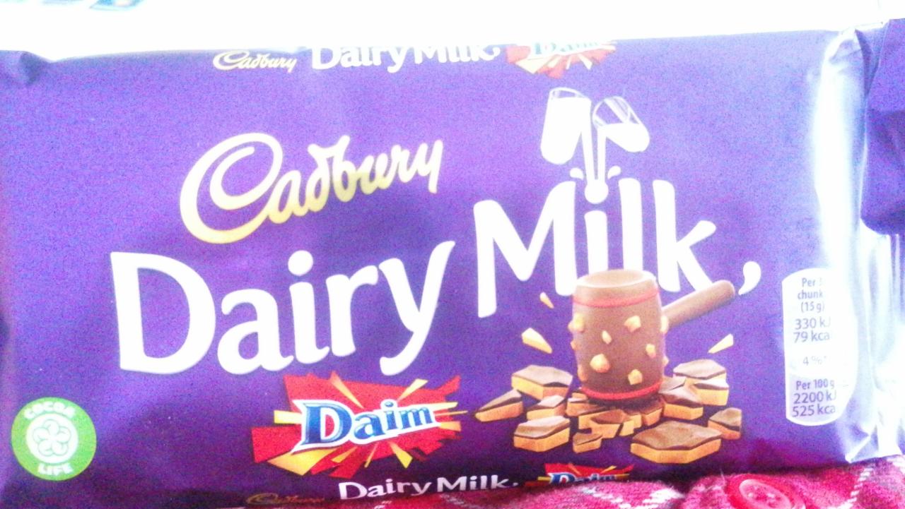 Fotografie - Cadbury Dairy Milk DAIM