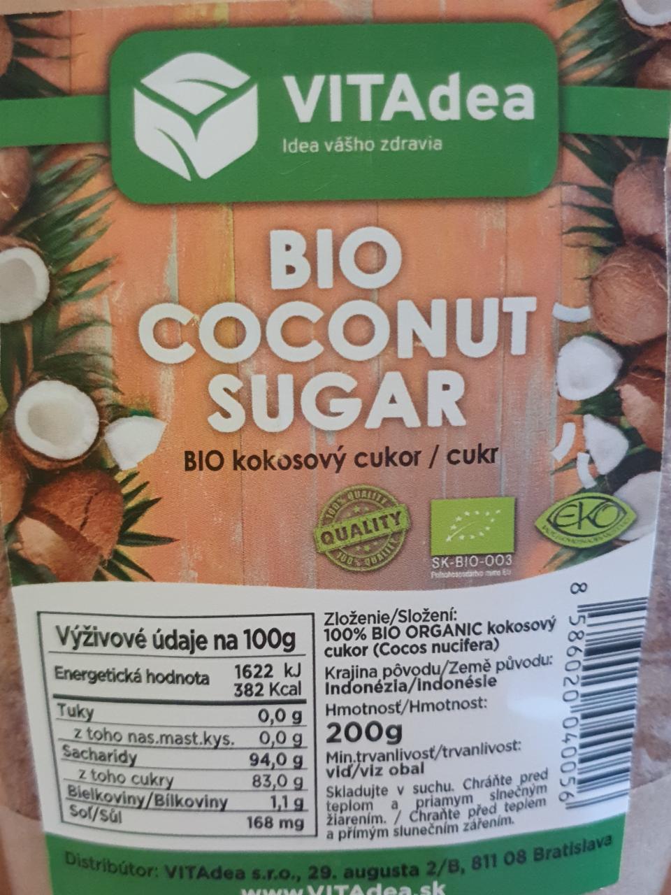 Fotografie - Bio Coconut sugar Vitadea