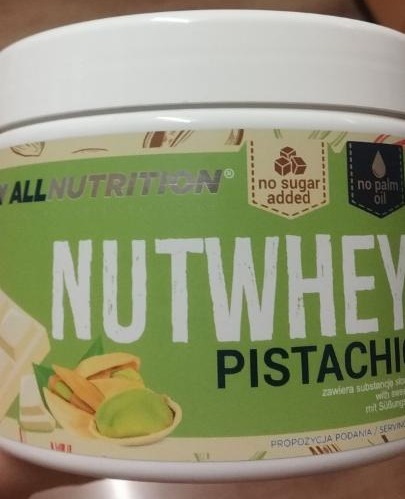 Fotografie - NutWhey Pistachio Cream with xylitol AllNutrition