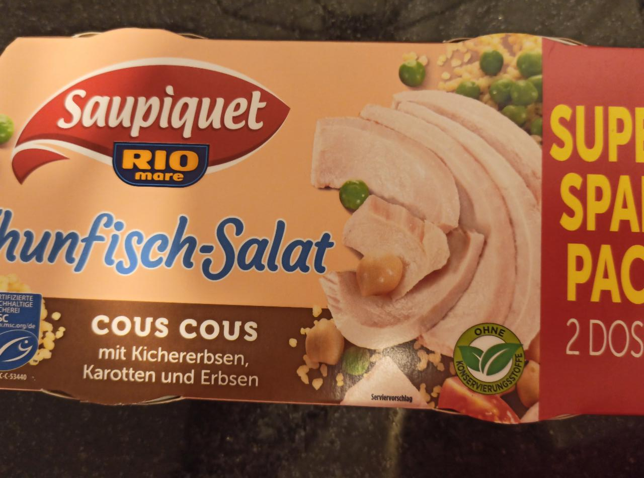 Fotografie - Thunfisch salat cous cous Saupiquet Rio mare
