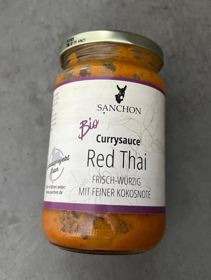 Fotografie - Bio Currysauce Red Thai Sanchon