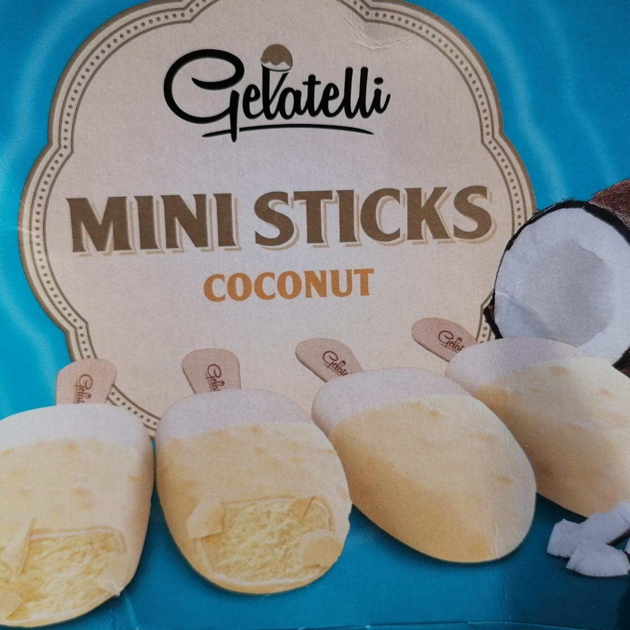 Fotografie - Mini sticks Coconut Gelatelli