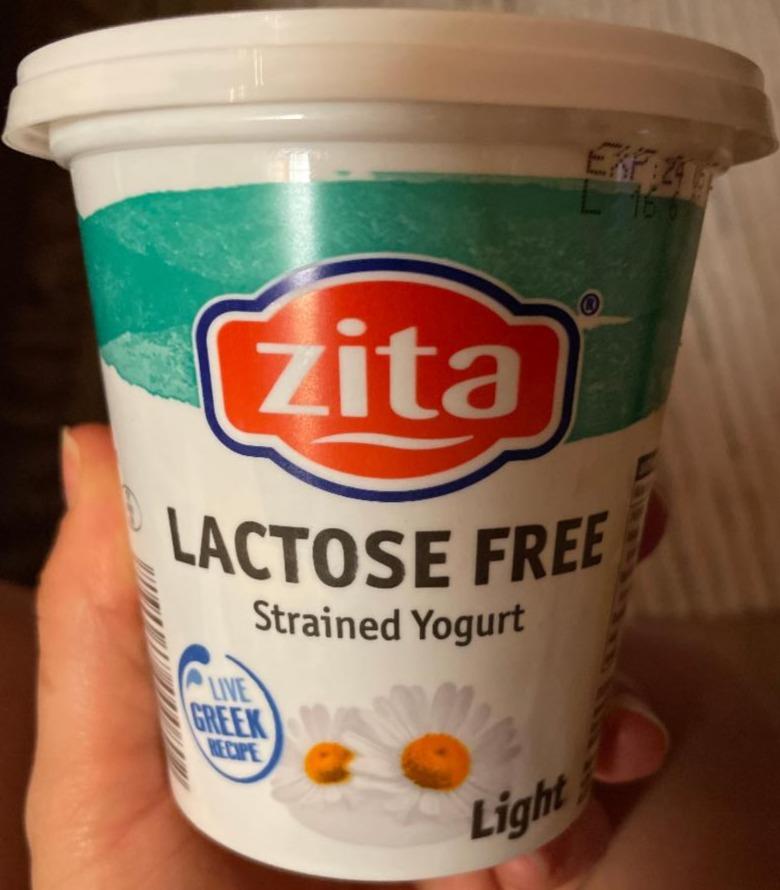 Fotografie - Lactose free Strained yogurt Zita
