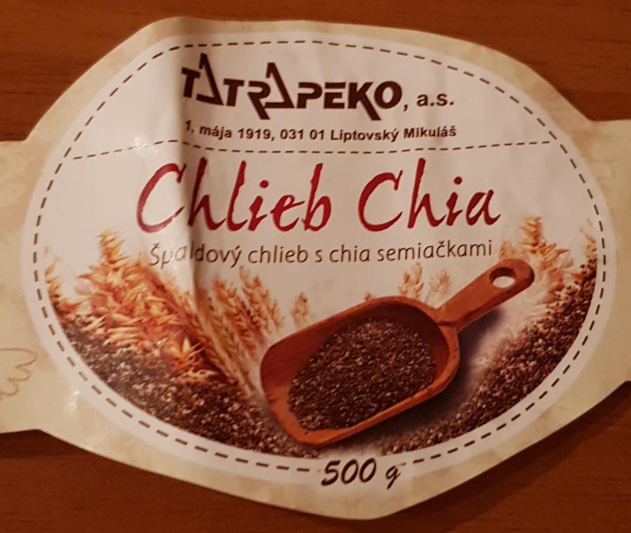 Fotografie - Chlieb chia, špaldový s chia - Tatrapeko