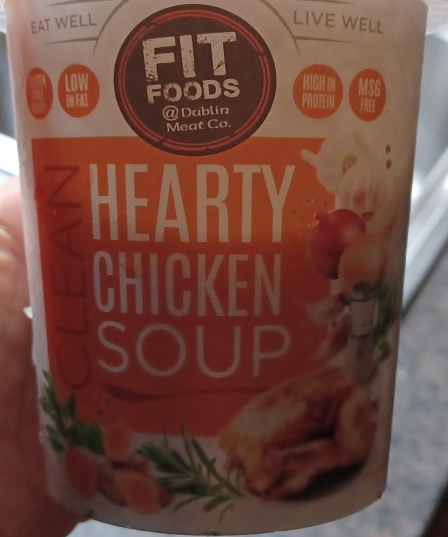 Fotografie - Clean Hearty Chicken Soup Fit Foods