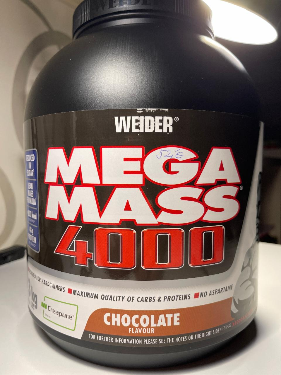 Fotografie - Mega Mass 4000 Chocolate Weider