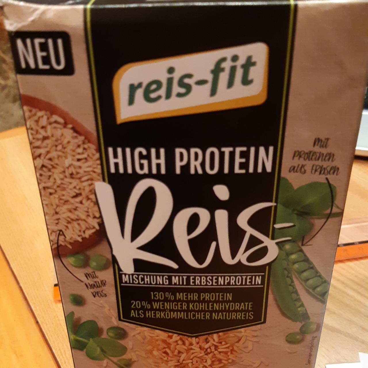 Fotografie - High Protein Reis-mischung mit erbsenprotein Reis-Fit