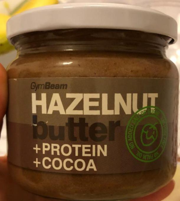 Fotografie - Hazelnut butter +protein +cocoa GymBeam