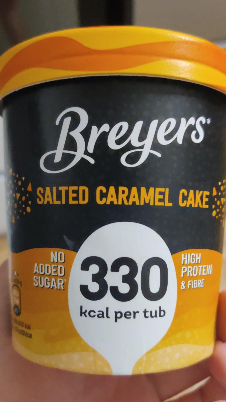 Fotografie - Breyers salted caramel cake 330
