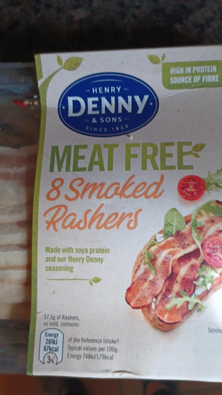 Fotografie - Denny meat free 8 smoked rashers