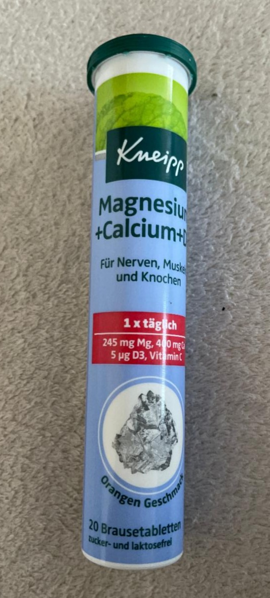 Fotografie - Kneipp Magnesium+Calcium+D3