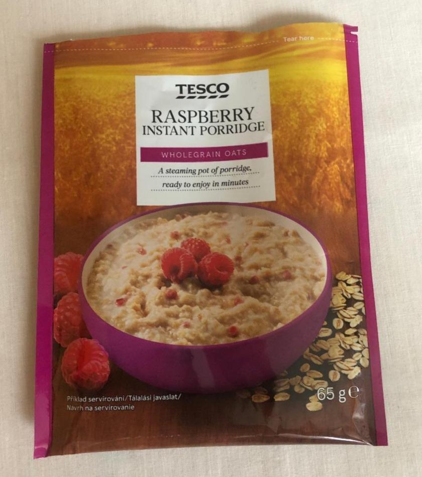 Fotografie - Raspberry Instant Porridge Tesco