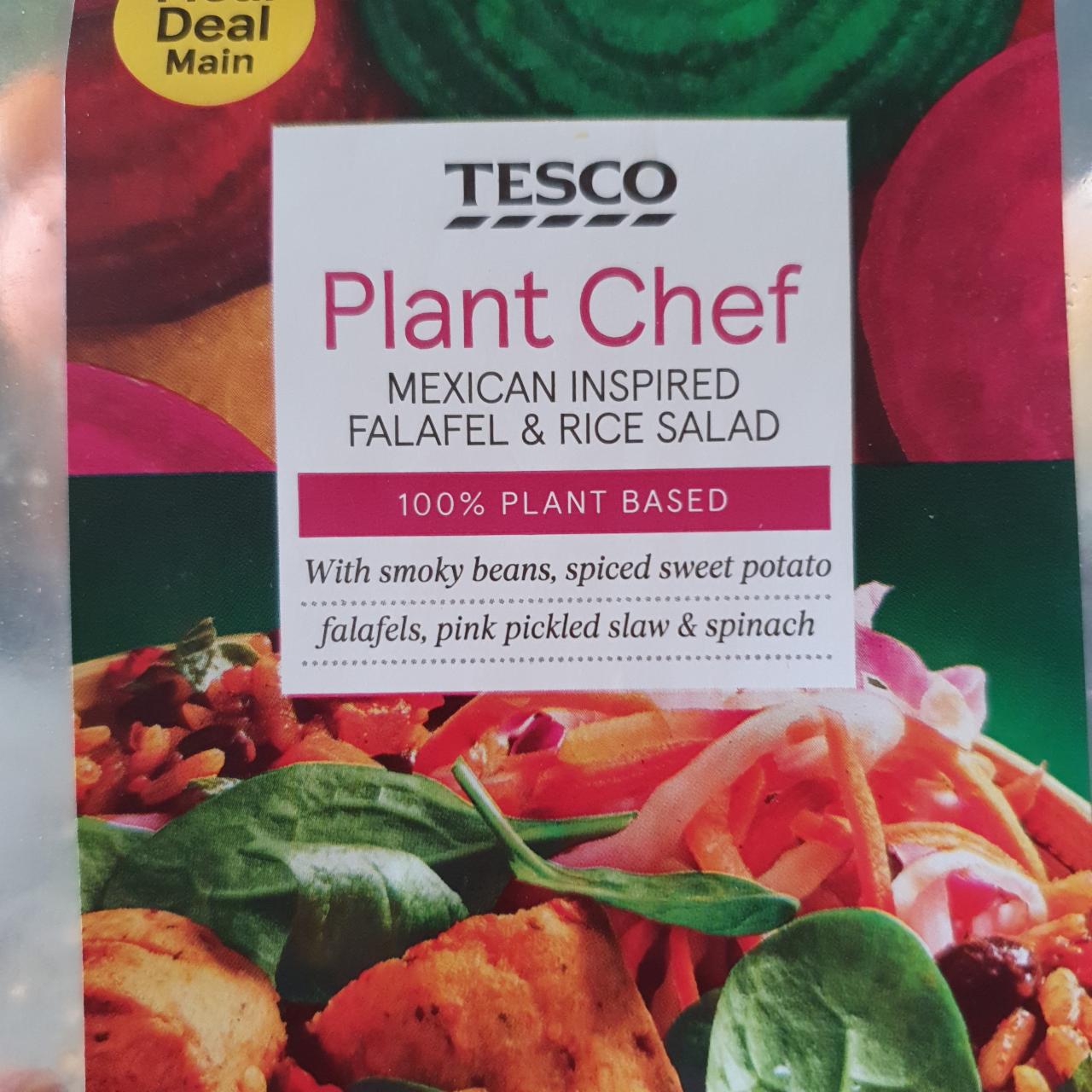 Fotografie - Plant Chef Mexican inspired falafel & rice salad Tesco