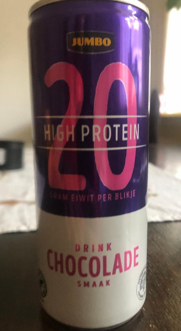 Fotografie - High Protein 20 Drink chocolade smaak Jumbo