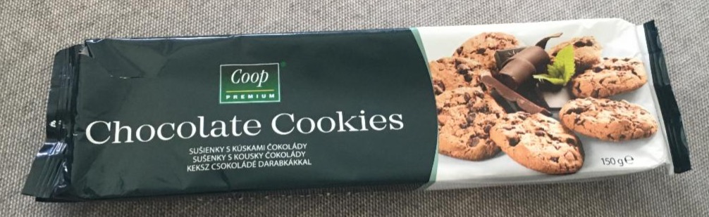 Fotografie - Chocolate cookies Coop Premium