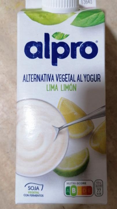 Fotografie - Alternativa vegetal al yogur LIMA Alpro