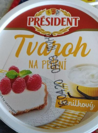 Fotografie - President Tvaroh na pečenie vanilka