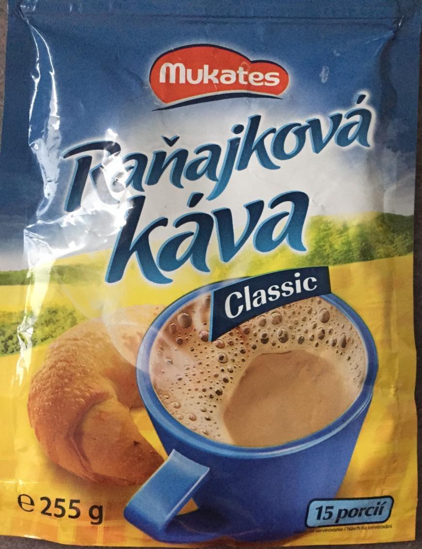 Fotografie - Raňajková Káva Classic Mukates