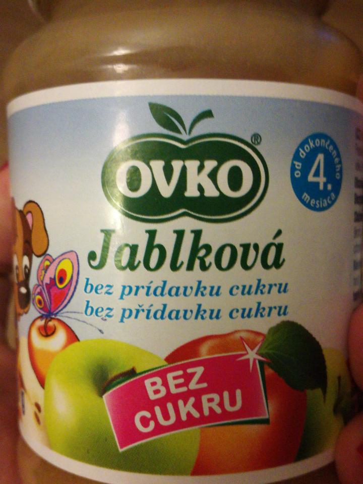 Fotografie - výživa OVKO jablková bez cukru