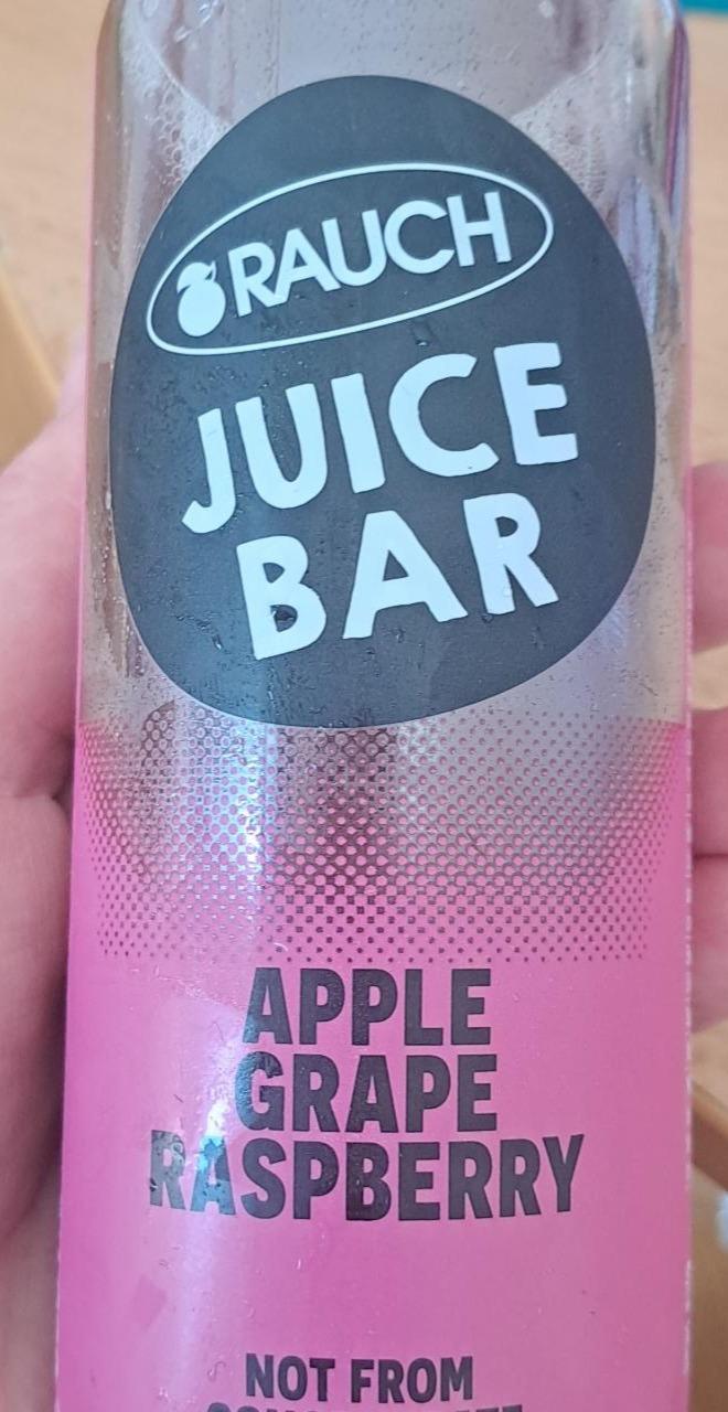 Fotografie - Juice Bar Apple - Grape - Raspberry Rauch