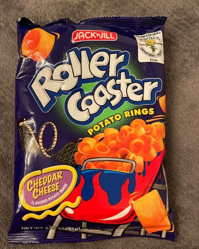 Fotografie - Roller Coaster potato rings cheddar cheese Jack´n Jill