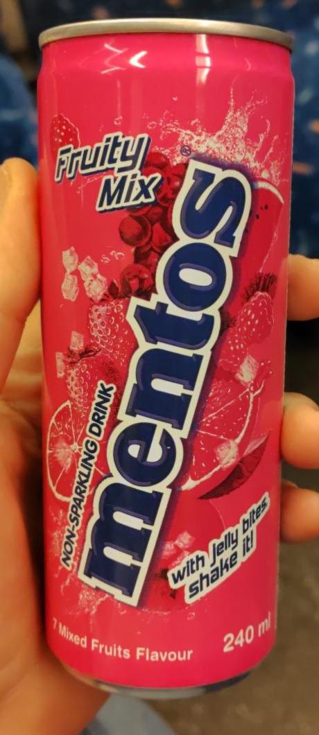 Fotografie - Fruity Mix non-sparkling drink Mentos