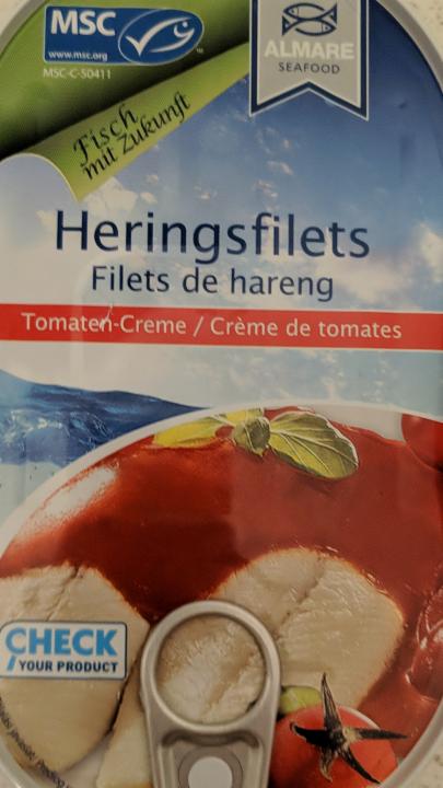 Fotografie - Heringsfilets Tomaten-Creme Almare Seafood