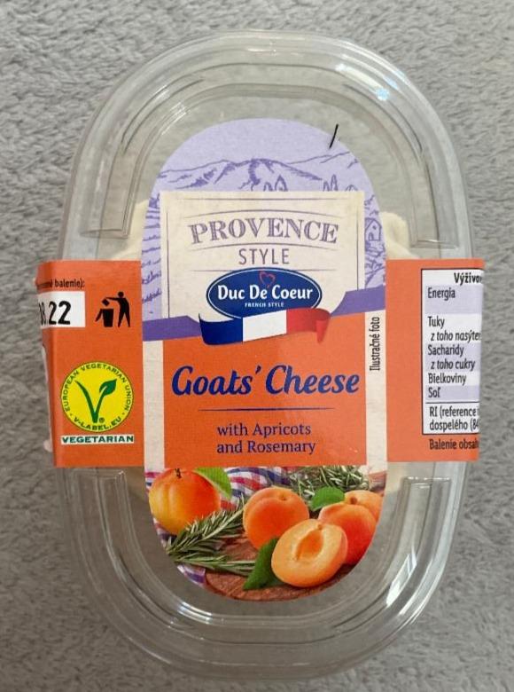 Fotografie - Provence Style Goats´ Cheese with Apricots and Rosemary Duc De Coeur