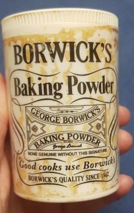 Fotografie - Baking powder Borwick's