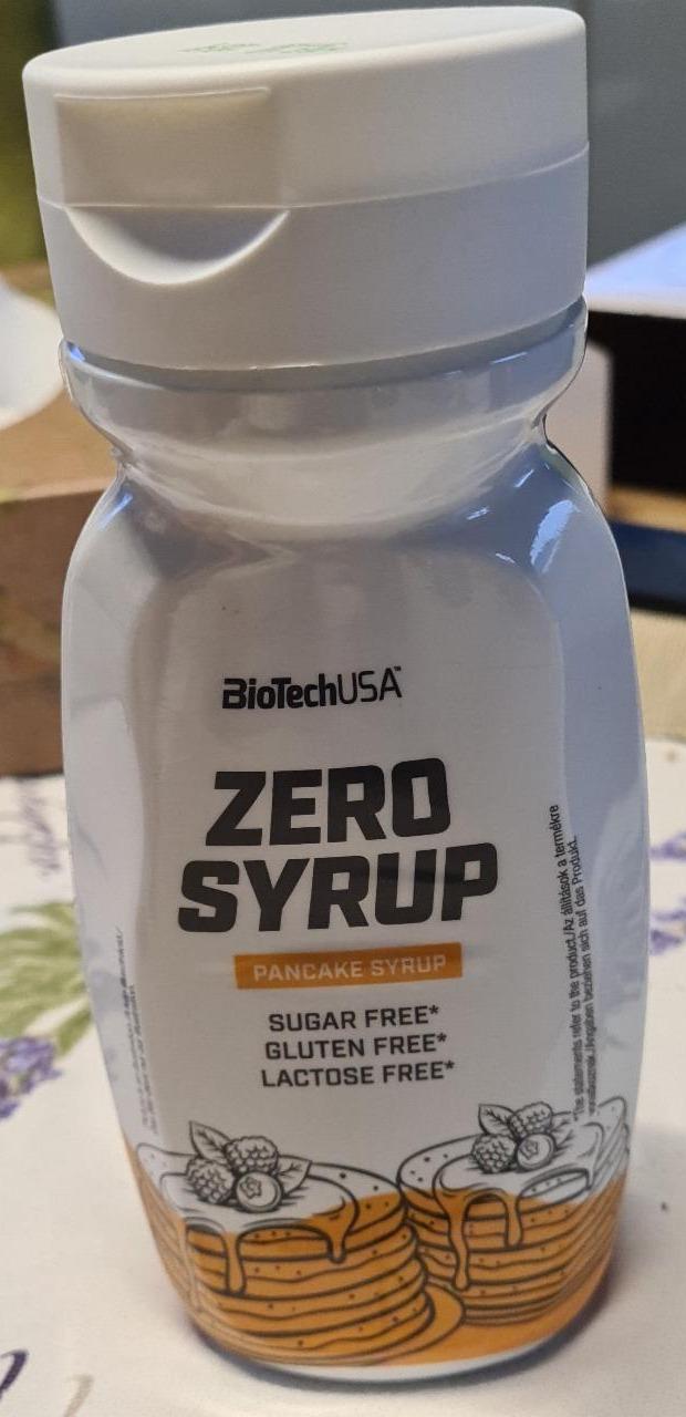 Fotografie - Zero pancake syrup BioTechUSA