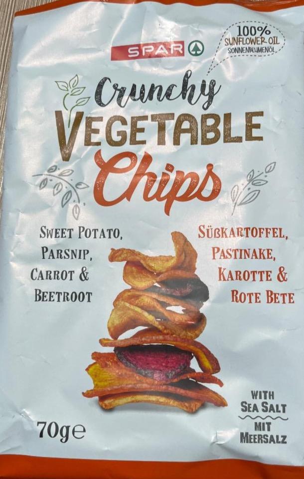 Fotografie - Crunchy vegetable chips SPAR