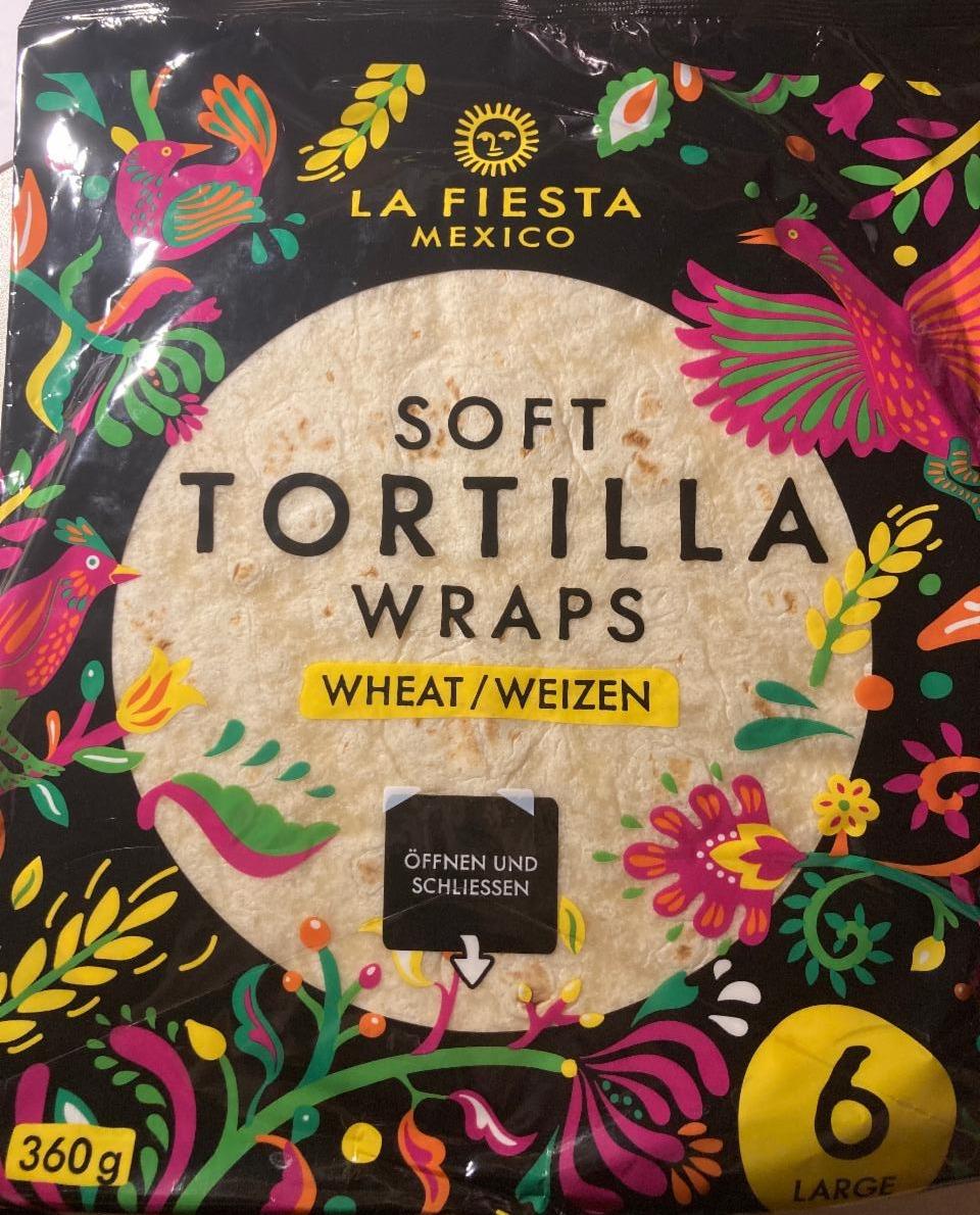Fotografie - Soft Tortilla Wraps Wheat La Fiesta Mexico