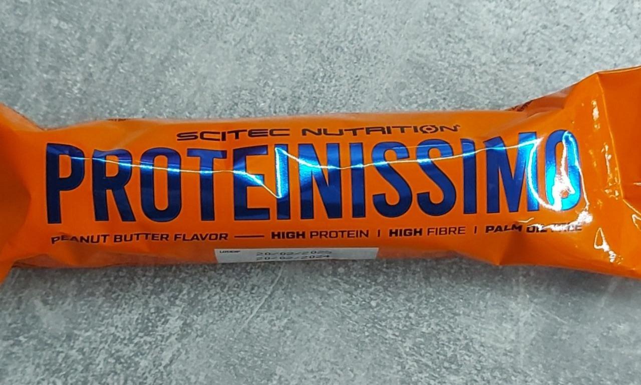 Fotografie - Proteinissimo Peanut Butter Flavor Scitec Nutrition