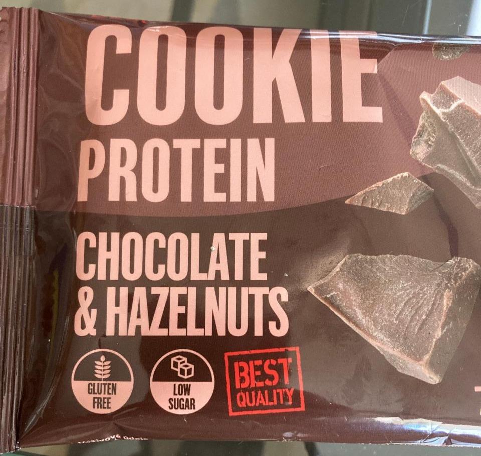 Fotografie - descanti cookie protein chocolate & hazelnuts