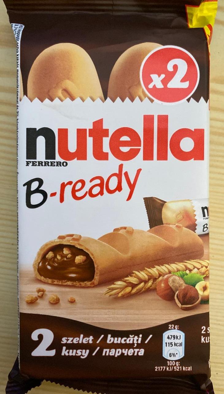 Fotografie - Nutella B-ready Ferrero