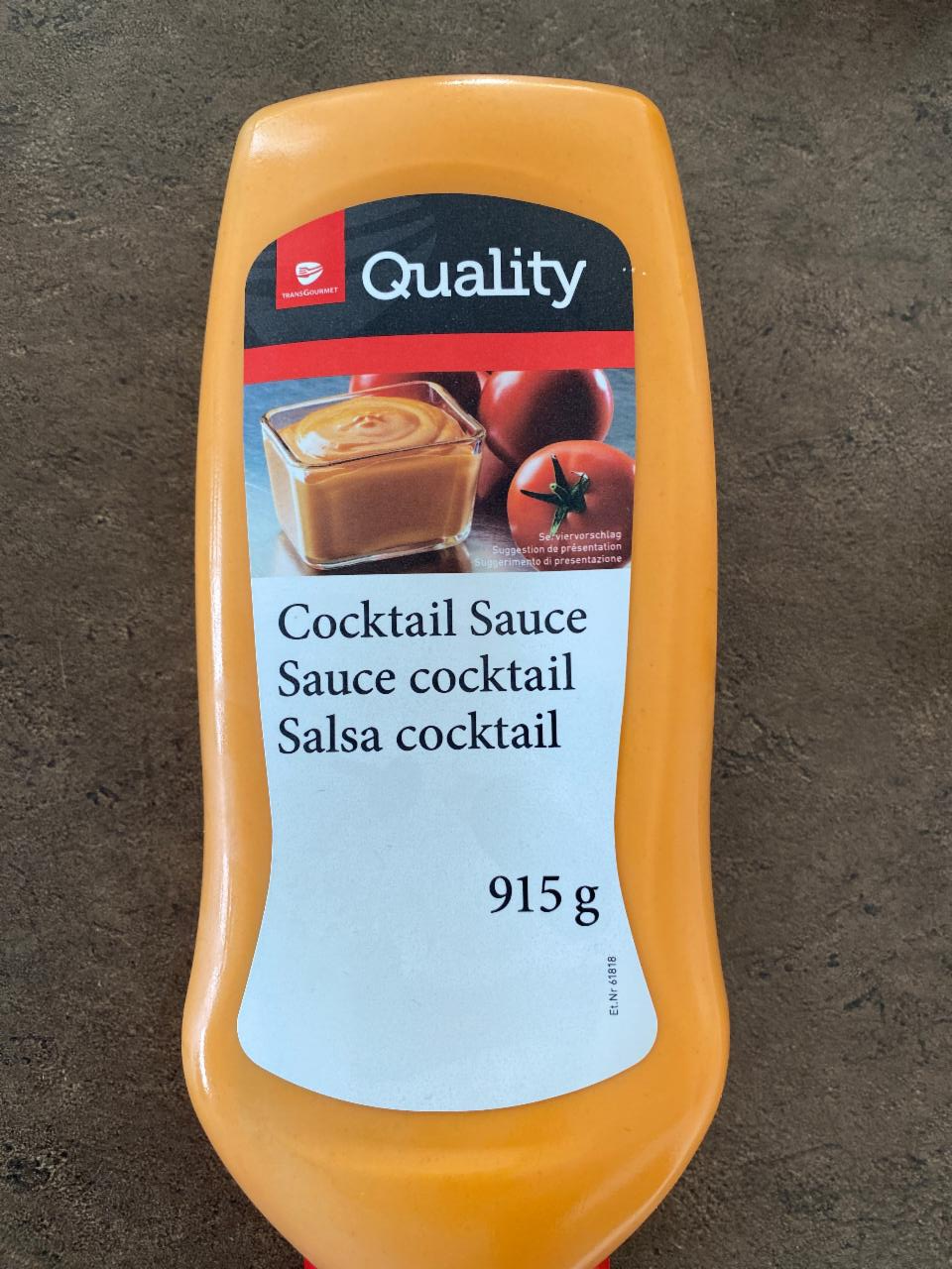 Fotografie - coctail sauce quality