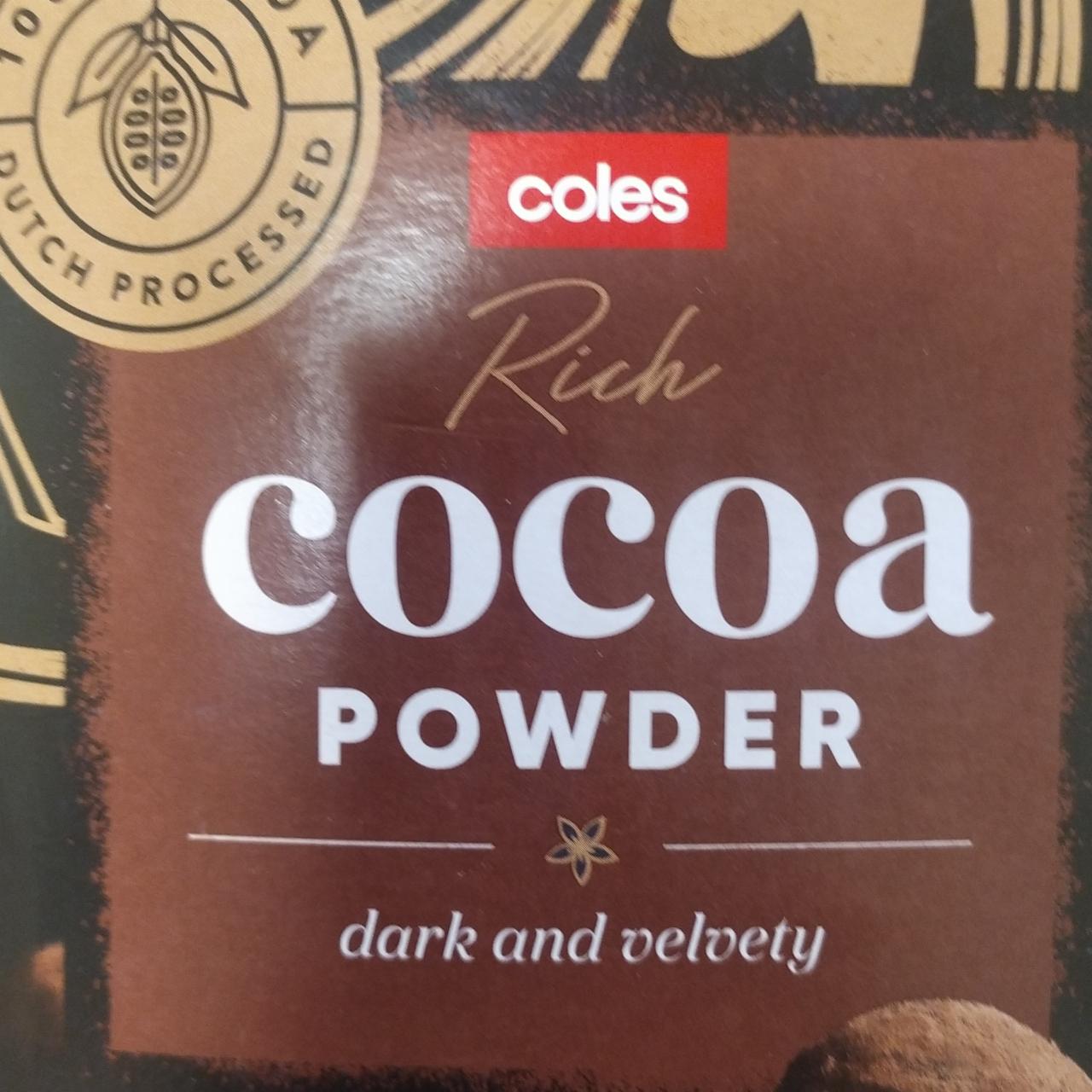 Fotografie - Rich cocoa powder Coles