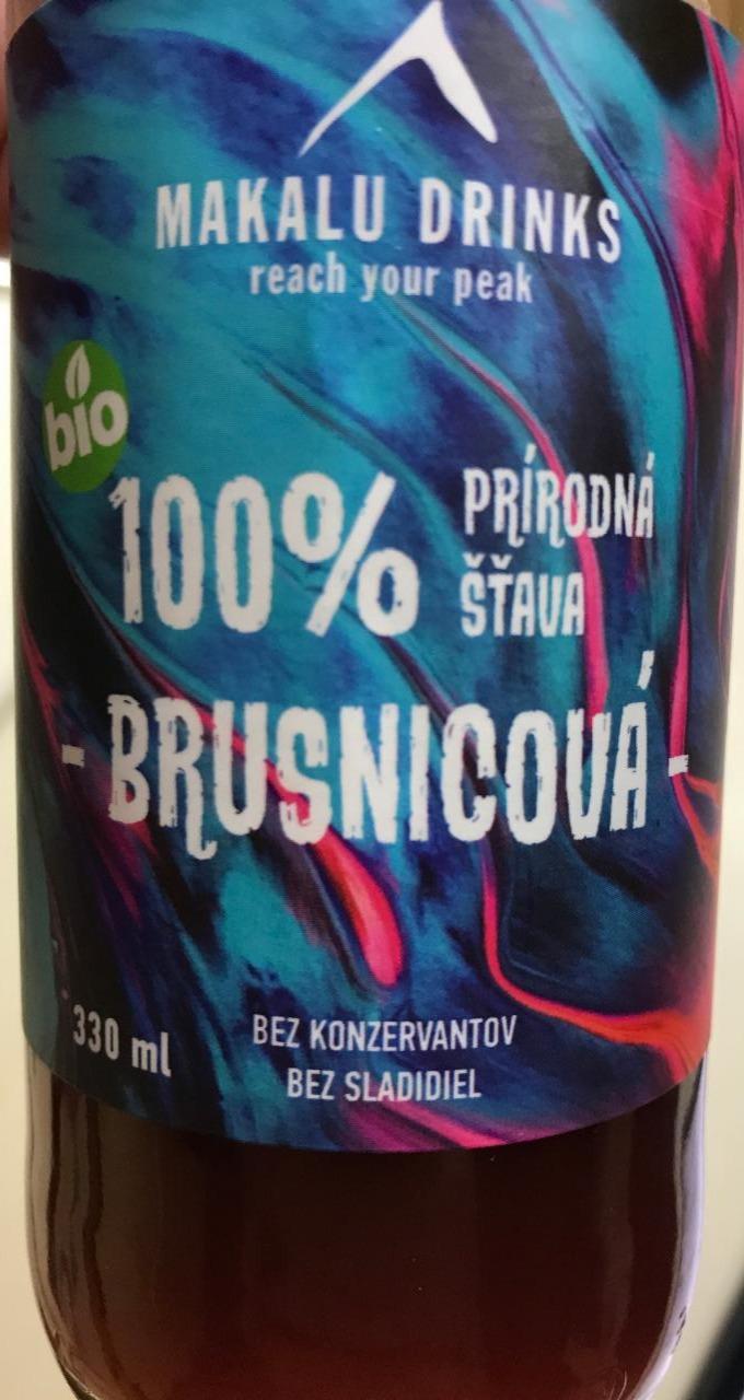 Fotografie - 100% Brusnicová šťava Makalu drinks