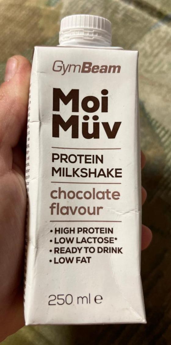 Fotografie - Moi Müv Protein Milkshake chocolate flavour GymBeam