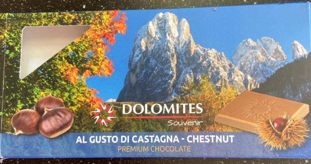 Fotografie - Chestnut Premium chocolate Dolomites Souvenir