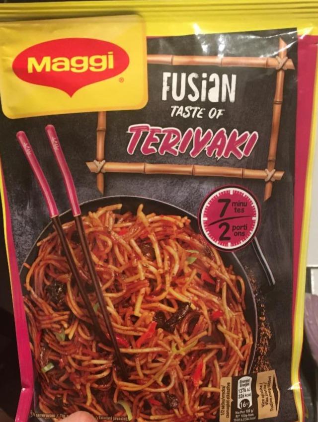Fotografie - fusian taste of teriyaki maggi