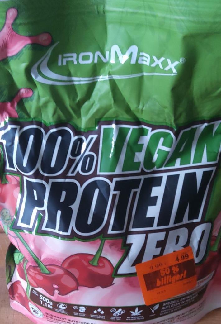 Fotografie - 100% vegan Protein zero cherry yogurt IronMaxx