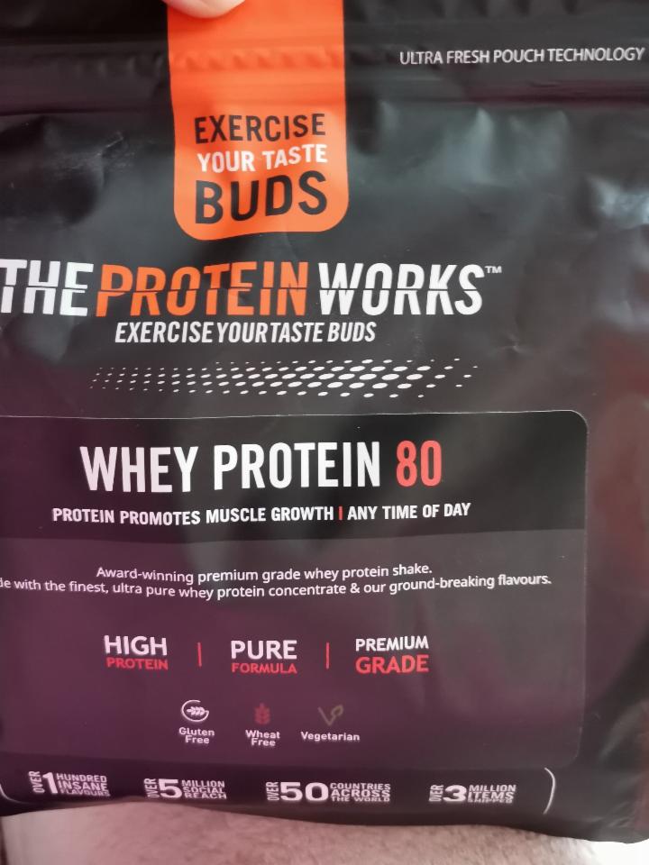 Fotografie - TPW Whey Protein 80 Strawberries and cream