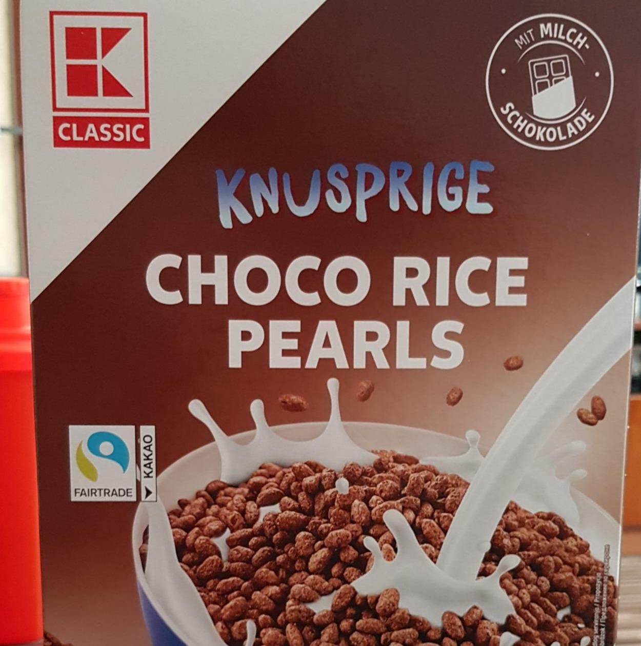 Fotografie - Knusprige Choco Rice Pearls K-Classic