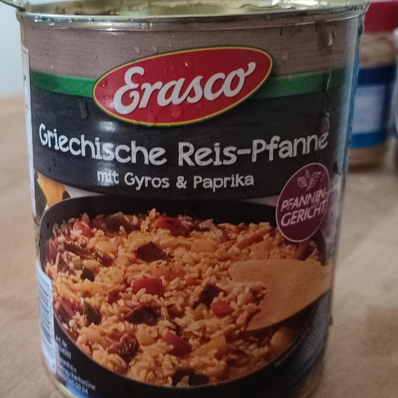 Fotografie - Griechische Reis-Pfanne mit Gyros & paprika Erasco