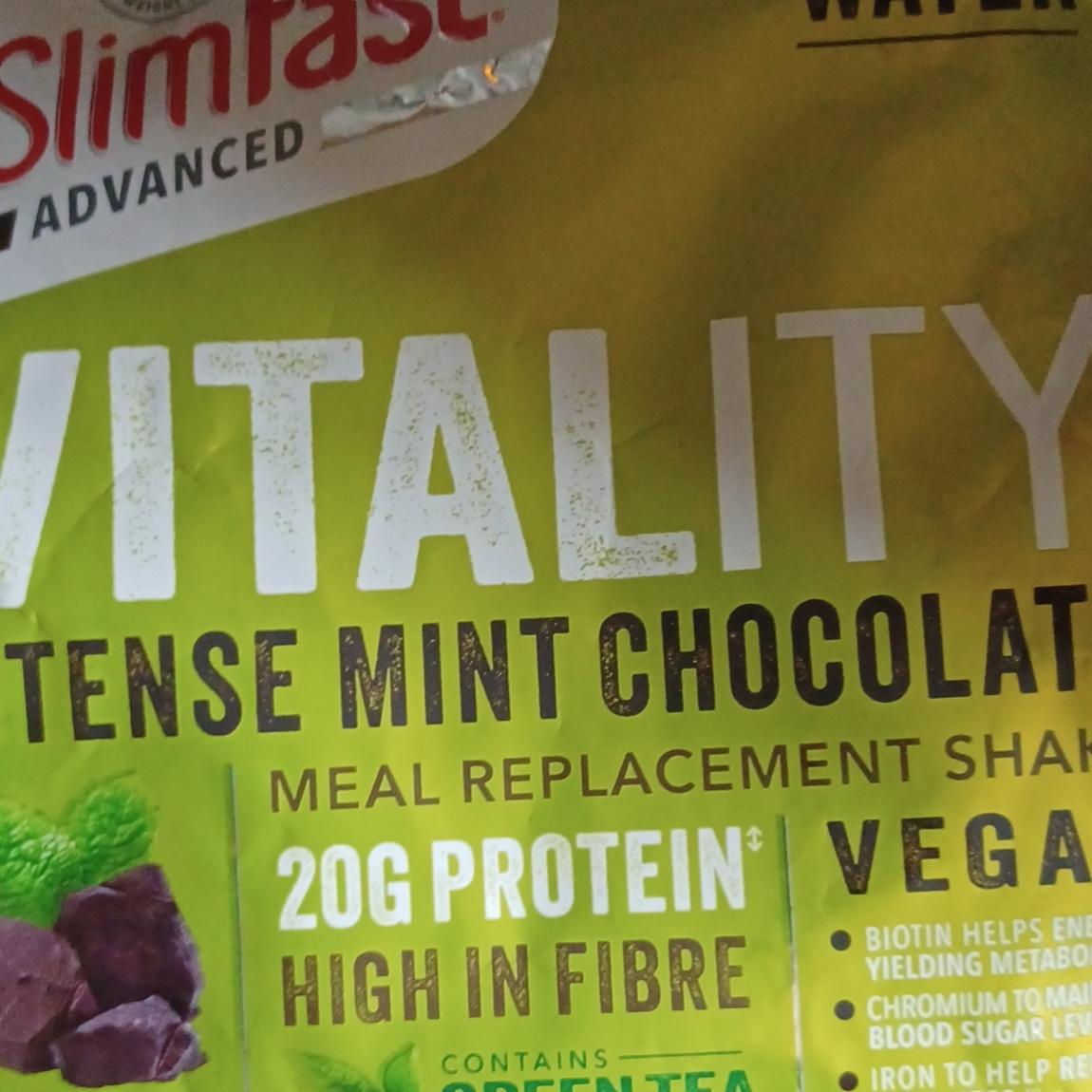 Fotografie - imFast Vitality intense mint chocolate meal replacement shake