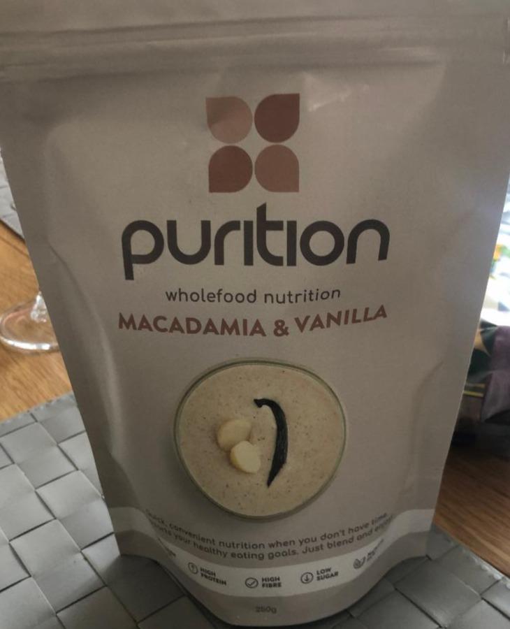 Fotografie - Purition Macadamia & Vanilla