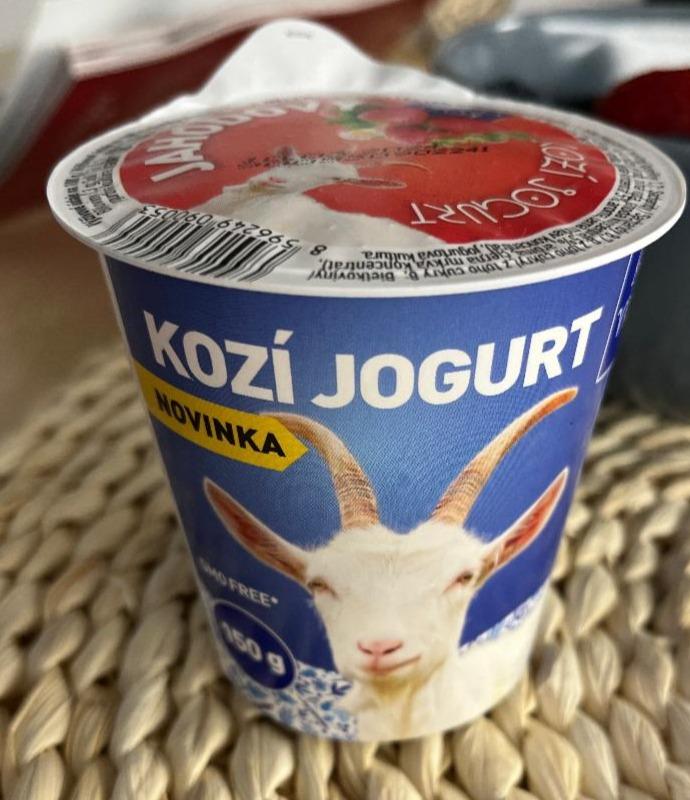 Fotografie - Kozí jogurt jahodový Kozí Vŕšok
